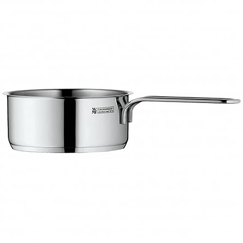 WMF Mini Stielkasserolle 12cm, klein, ohne Deckel, kleiner Topf Induktion 0,7l, Cromargan Edelstahl, stapelbar, für kleine Portionen, Singlehaushalt von WMF