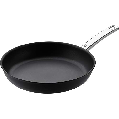 WMF Steak Profi Bratpfanne 28 cm, Steakpfanne Induktion ideal für scharfes Anbraten, Mehrschichtmaterial, Rapid Heat Control, Grillpfanne beschichtet von WMF