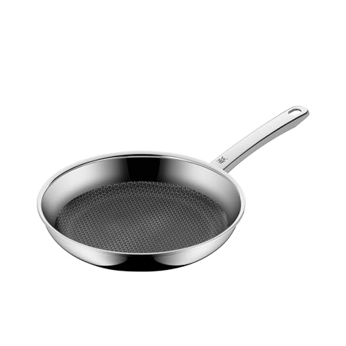 WMF Profi Resist Bratpfanne Induktion 24 cm, Mehrschichtmaterial beschichtet, Wabenstruktur, Edelstahlgriff, backofenfest WMF Profi Resist Bratpfanne Induktion 24 cm, Mehrschichtmaterial beschichtet, Wabenstruktur, Edelstahlgriff, backofenfest von WMF
