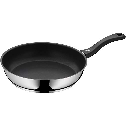 WMF Bratpfanne Devil 28 cm, Pfanne Induktion, Cromargan Edelstahl beschichtet, Kunststoffgriff von WMF