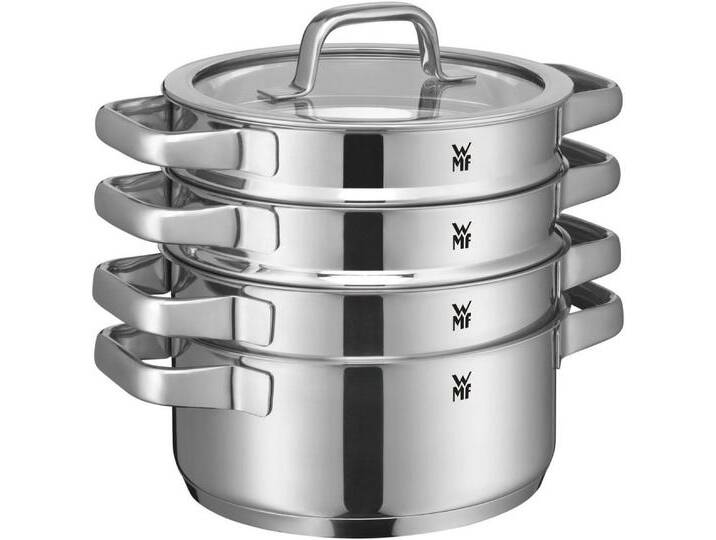 WMF Topf-Set, Cromargan® Edelstahl rostfrei 18/10, Kinderbesteck ab 3 Jahre, Cromargan poliert, spülmaschinengeeignet, silberfarben von WMF