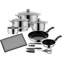 WMF Topf-Set "Diadem Plus", Cromargan Edelstahl Rostfrei 18/10, (Set, 15 tlg.), Starter-Set, rostfrei, spülmaschinengeeignet, poliert, hitzebeständig von WMF