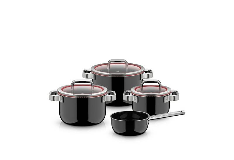 WMF Topf-Set Fusiontec Function Pro, Fusiontec (Induktionsgeeignet, 4-tlg., für alle Herdarten), Made in Germany von WMF