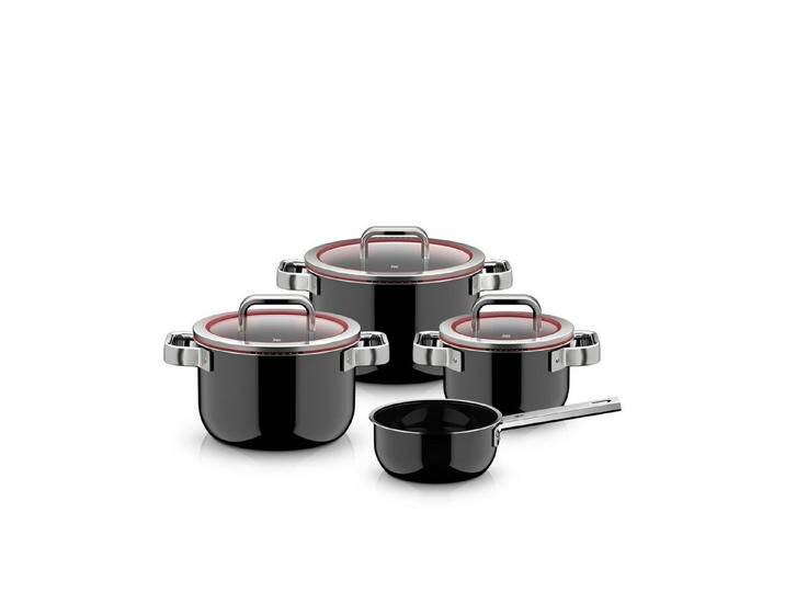 WMF Topf-Set Fusiontec Function Pro, Fusiontec (Induktionsgeeignet, 4-tlg., für alle Herdarten), Made in Germany von WMF