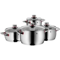 WMF Topf-Set "Quality One", 8 teiliges Kochtopf Set mit Glasdeckel, Cromargan Edelstahl Rostfrei 18/10, für alle Herdarten geeignet WMF Topf-Set "Quality One", 8 teiliges Kochtopf Set mit Glasdeckel, Cromargan Edelstahl Rostfrei 18/10, für alle Herdarten geeignet von WMF