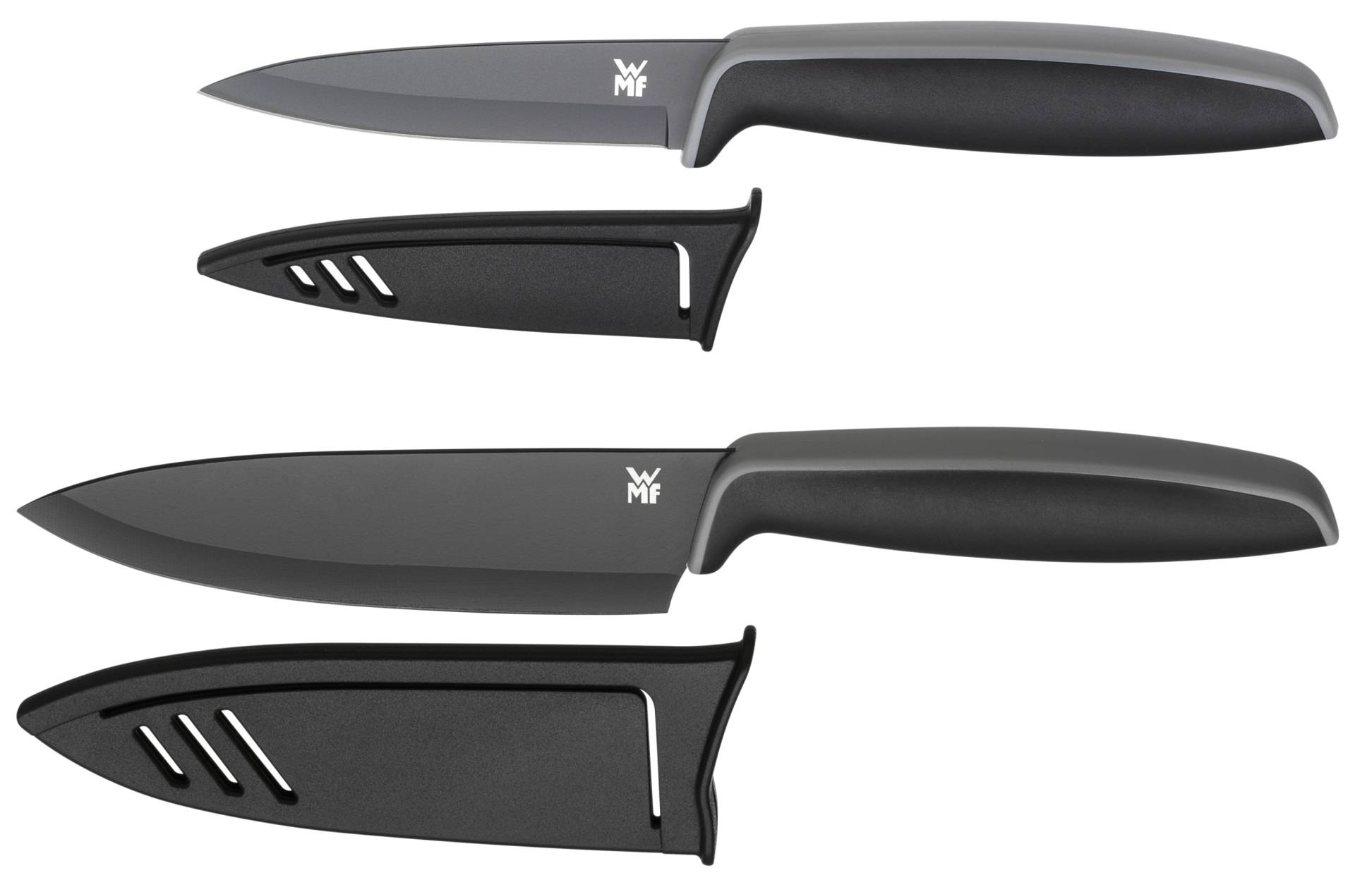 WMF Touch Messer-Set, 2-teilig, Schwarz in schwarz von WMF