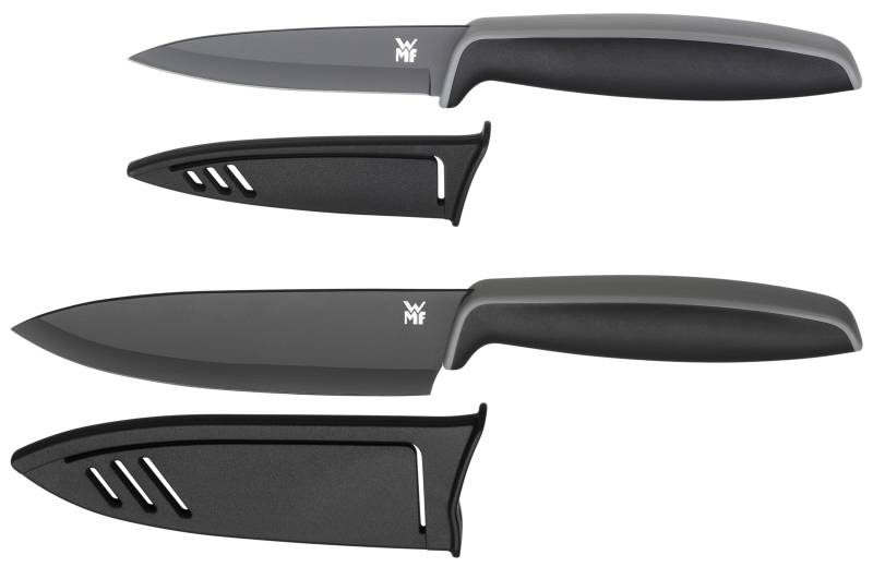 WMF Touch Messer-Set, 2-teilig, Schwarz in schwarz von WMF