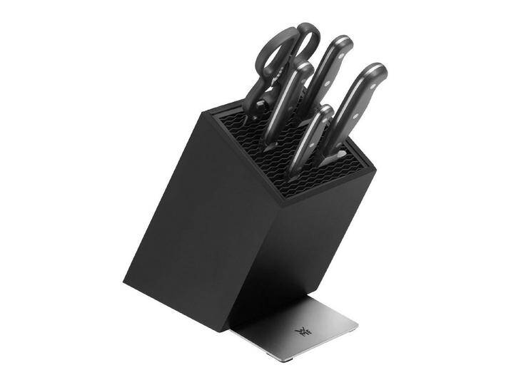 WMF Universalküchenmesser Messer Set 6-teilig SPITZENKLASSE PLUS FlexTec Messerblock schwarz von WMF