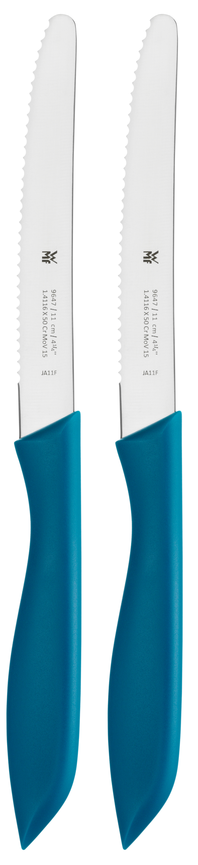 WMF Vespermesser-Set, 2-teilig, Blau in blau von WMF