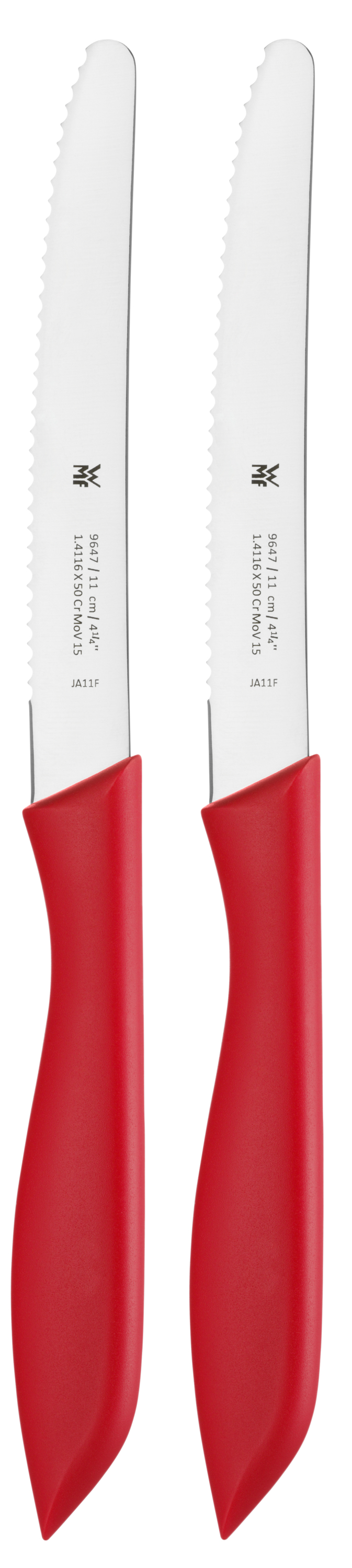 WMF Vespermesser-Set, 2-teilig, Rot in rot von WMF