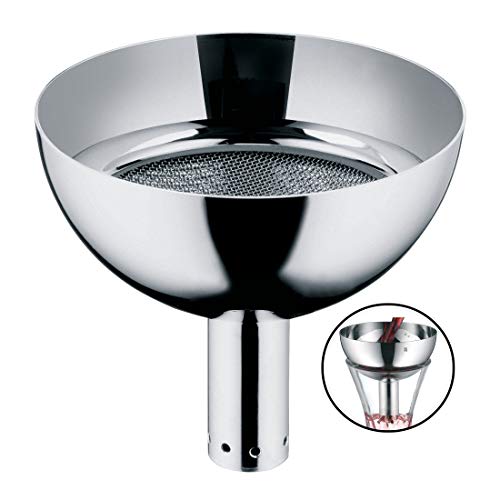 WMF Vino Dekantiertrichter mit feinen Löchern 9 cm, Cromargan Edelstahl, gegen Kork- oder Depotreste, spülmaschinengeeignet von WMF