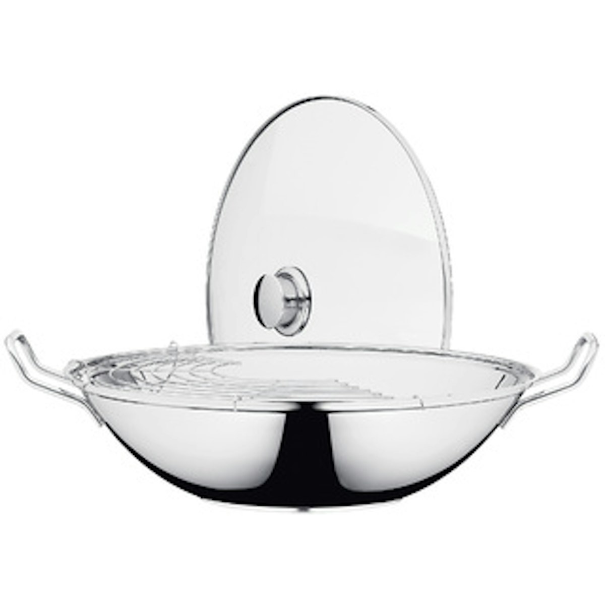 WMF Party Taiwan Wok-Set, 36 cm - 3 teilig von WMF