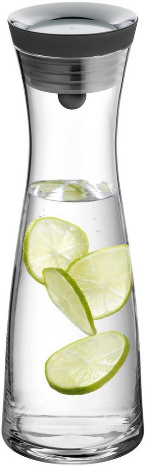 WMF Wasserkaraffe Basic, (1-tlg), mit Silikonrand, 1 Liter von WMF