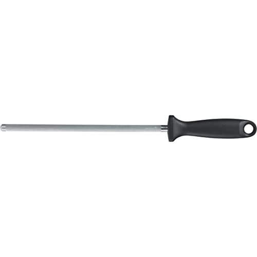 WMF Wetzstahl 36 cm, Messerschleifer, Wetzstab für Messer schleifen, Kunststoffgriff, Stahllänge 23 cm von WMF