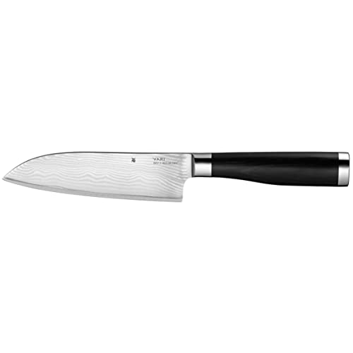 WMF Yari Santoku Messer 31 cm, japanischer Spezialklingenstahl, 67 Lagen Griff aus Pakkaholz, Damaszener Klinge 16,5 cm von WMF