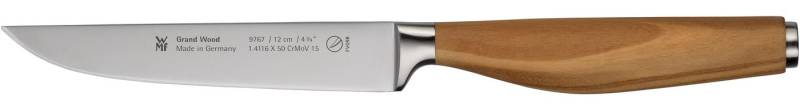 WMF Zubereitungsmesser Grand Wood, 12 cm, Olivenholzgriff, handgeschmiedeter Spezialklingenstahl von WMF