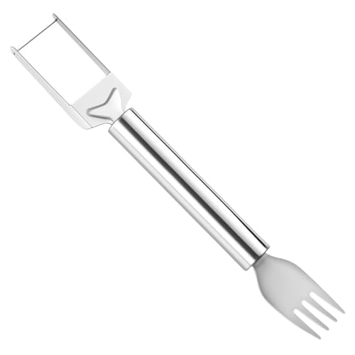 1pc Dual Head Watermelon Fork Cutter Tool Doppelkopf Wassermelonschneider tragbar 1pc Dual Head Watermelon Fork Cutter Tool Doppelkopf Wassermelonschneider tragbar von WMFASBAG