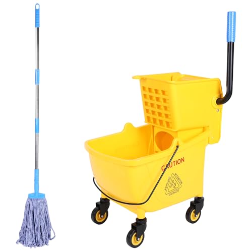 24l Plastikschaufel Mop Wringer Kleidung Resist Hotel Reinigung Mop Eimer Multifunktion kreativer Trolley Mop -Eimer for Heim/Restaurant/Halle 24l Plastikschaufel Mop Wringer Kleidung Resist Hotel Reinigung Mop Eimer Multifunktion kreativer Trolley Mop -Eimer for Heim/Restaurant/Halle von WMFASBAG