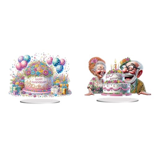 2D Flache Jubiläums-DIY Malerei Desktop Dekoration Wohnkultur von WMFASBAG