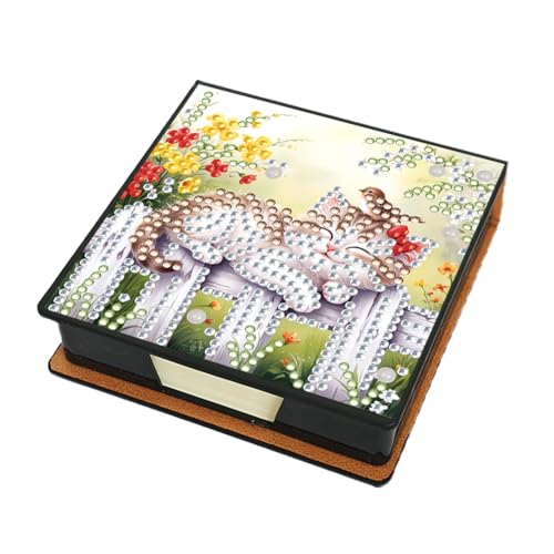 Bienenleder Diamant Malerei Memo Pad Halter Mosaik Kit for Anfänger Erwachsene von WMFASBAG