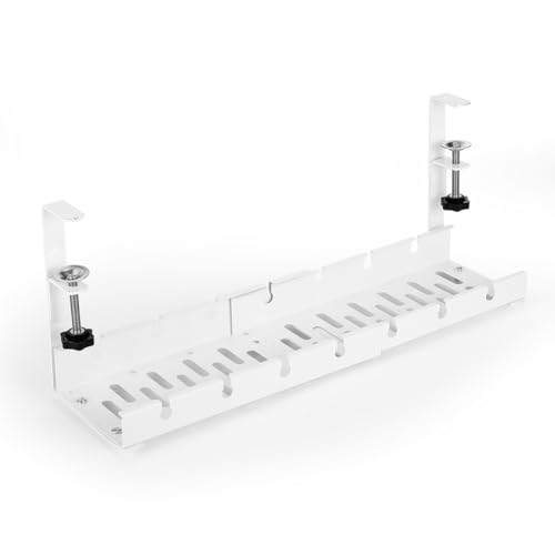 Erweiterbar unter dem Desk Kabelverwaltungsfach Hochleistungssteuer unter dem Schreibtischkabelregalkabel -Tablett Korb for Stromstreifenadapter Erweiterbar unter dem Desk Kabelverwaltungsfach Hochleistungssteuer unter dem Schreibtischkabelregalkabel -Tablett Korb for Stromstreifenadapter von WMFASBAG