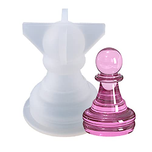 Internationale Schachfiguren, Epoxidharzform, Silikon, handgefertigte Handwerksform von WMFASBAG
