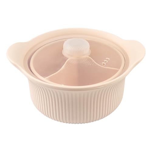 Mikrowellen -Silikondampfer mit Griff und Deckel Multifunktional Dampftopf große Kapazität for Gemüse/Fisch/Babynahrung Mikrowellen -Silikondampfer mit Griff und Deckel Multifunktional Dampftopf große Kapazität for Gemüse/Fisch/Babynahrung von WMFASBAG