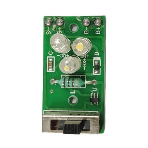 Solar Light Control Panel Mehrzweck Rasenleuchten Steuerscheibe DIY Light Circuit Board for Rasenwandpfeiler Saitenleuchten von WMFASBAG