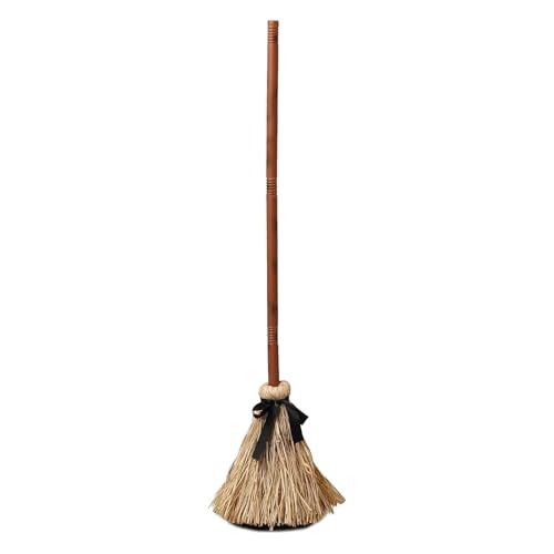 Sound aktiviertes Plastik Witch Broomstick Spooky Sounds Haunted Dancing Broom Cosplay Broom Requisiten Realistischer Zauberer Flieger Besen for Halloween Party Decor Haunted Dancing von WMFASBAG