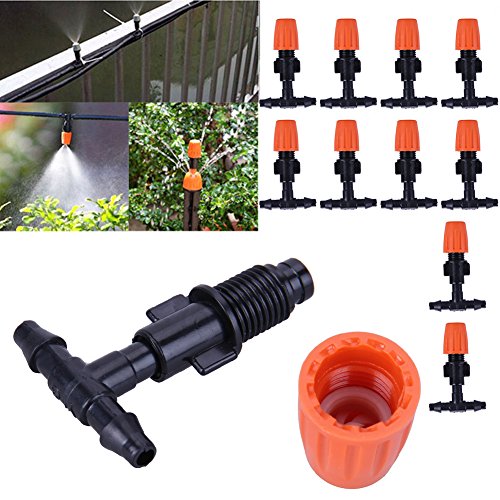 WMFASBAG 30pcs 3-Wege Nebel Sprinkler Multifunktion automatische Wasserdüsengarten-Sprühdüsen-Gartenzerstäuber for Gewächshaus WMFASBAG 30pcs 3-Wege Nebel Sprinkler Multifunktion automatische Wasserdüsengarten-Sprühdüsen-Gartenzerstäuber for Gewächshaus von WMFASBAG