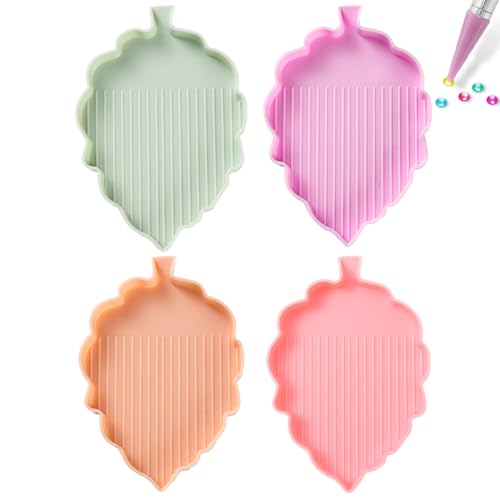WMFASBAG 4 PCs Kunstmalerei Perlen Sortieren Tablett Strasszubehör Blatt 5D DIY Tablett Mehrfachfarbe Diamant Art Paints Accessoires Tablett for DIY -Handwerksmalereien for Strasssteine WMFASBAG 4 PCs Kunstmalerei Perlen Sortieren Tablett Strasszubehör Blatt 5D DIY Tablett Mehrfachfarbe Diamant Art Paints Accessoires Tablett for DIY -Handwerksmalereien for Strasssteine von WMFASBAG