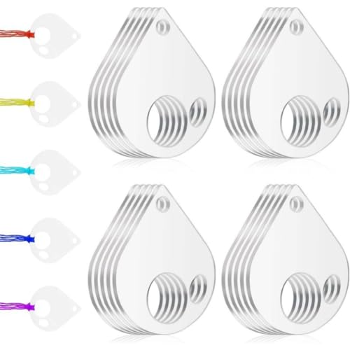 WMFASBAG 40pcs Acrylkreuzstich -Faden -Fadenspulen for Kreuzbaumwolle (3) von WMFASBAG