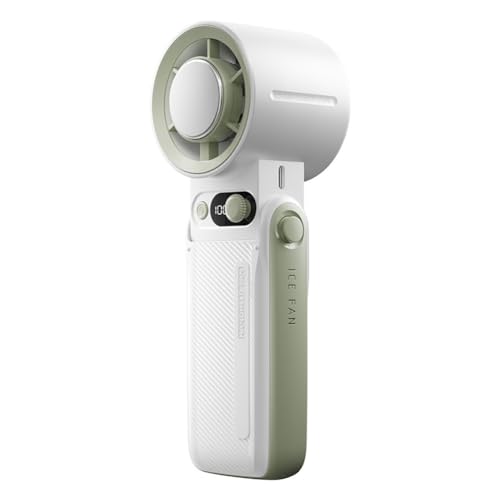 WMFASBAG 6000 mA Handheld -Lüfter wiederaufladbarer Mini -Fan for Schlafzimmer zu Hause und Büro (weiß) von WMFASBAG