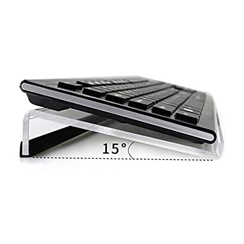 WMFASBAG Acryl Computer Tastatur Display Halterung Tragbare Tastatur Halter Ständer Praktische Tastatur Rack for Schreibtisch Liefert von WMFASBAG