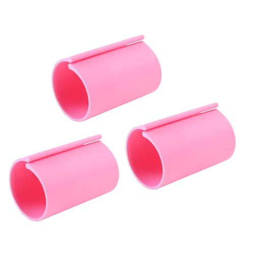 WMFASBAG Canvas Rollhalter for Art Stoff Crafts (3PCS L Pink) von WMFASBAG