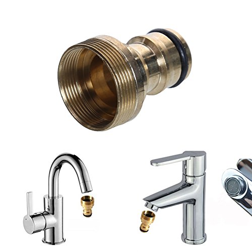 WMFASBAG Kitchen TAPS Connector Conversion Messing TAPS-Anschluss wiederverwendbares tragbare praktische praktische Multifunktions-Gartenwässerungswerkzeuge von WMFASBAG