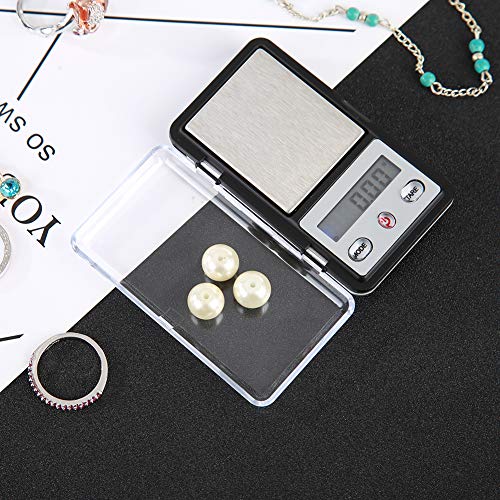 WMFASBAG Mini Electronic Scale Praxis Schmucktasche Skala Tragbares Multifunktionsmultifunktion lang automatischer Energiealarm mit LCD-Bildschirm von WMFASBAG