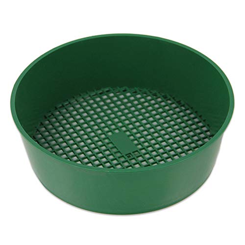 WMFASBAG Plastikgarten Sieb Hausgarten Werkzeug feines Mesh Bodensieb Seitswerkzeug Blinde Sieb Bergbau Sand Sifter for pflanzliche Bodenstein Sifting von WMFASBAG