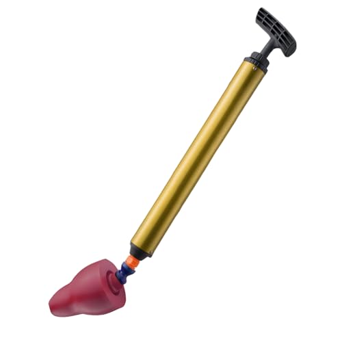 Waschbecken Clogged Plunger Hochdruckbaggerklopfen -Gerät 180 Grad rotierender Toilettenabfluss Clog -Entferner -Werkzeug Badezimmerzubehör von WMFASBAG