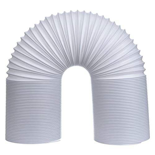 WMHHN Klimaanlagenschlauch, Durchmesser 5,2 Zoll, 130 Mm, Gewinde Gegen Den Uhrzeigersinn, Für Tragbare Klimaanlagen, Ersatz Auslassöffnung/Verlängerung des Entlüftungsschlauchs (130mm*3M) von WMHHN