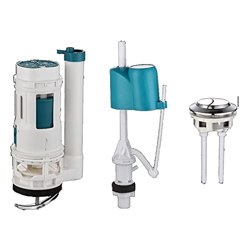 WC-Füllventil-Reparatur-Set, wassersparend, Wassertank, Zubehör, WC-Spülknopf, Füllung für Badezimmer, Zuhause, Büro (18 mm) von WMLBK