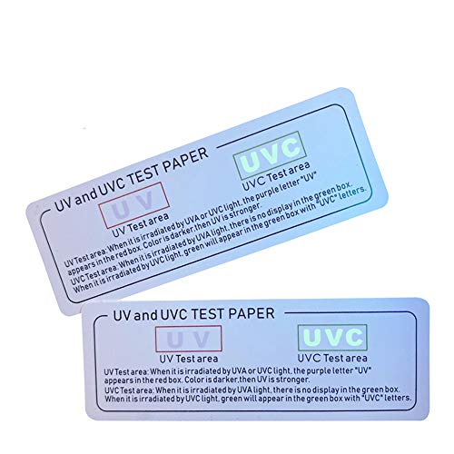 WMLBK 5 Stück UVC UV Testkarte Teststreifenkarten Licht Effektives Tragbares Leichtes Nagellampenrohr Zahnbürsten Desinfektionsmittel Gerätetestpapier für den täglichen Gebrauch WMLBK 5 Stück UVC UV Testkarte Teststreifenkarten Licht Effektives Tragbares Leichtes Nagellampenrohr Zahnbürsten Desinfektionsmittel Gerätetestpapier für den täglichen Gebrauch von WMLBK
