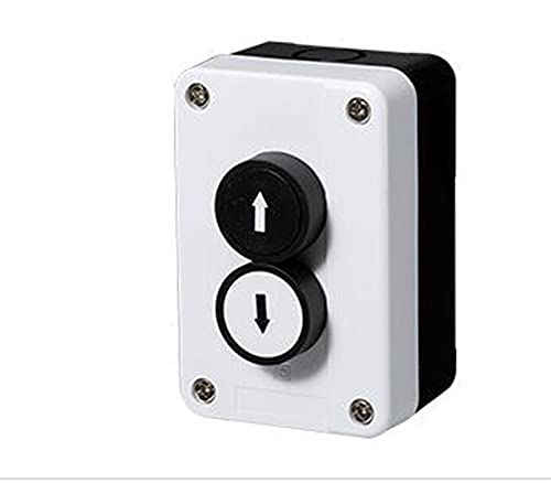 WMLBK Dual Switch Auf und ab Wasserdichte Garagentore Hebebühne Druckknopfkasten - Rolltore Druckknopfschalter Druckknopfkasten WMLBK Dual Switch Auf und ab Wasserdichte Garagentore Hebebühne Druckknopfkasten - Rolltore Druckknopfschalter Druckknopfkasten von WMLBK