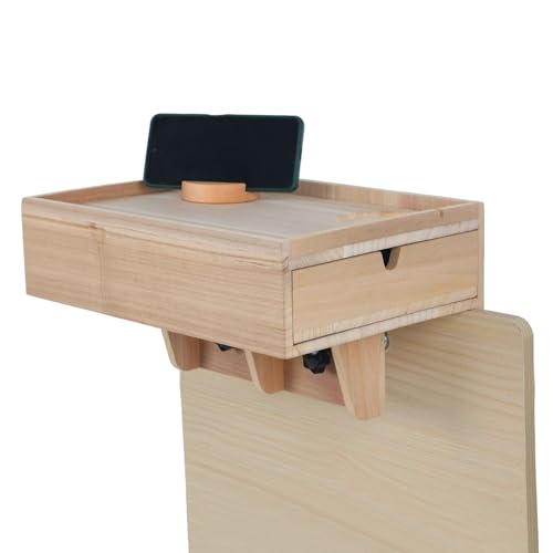 WMLBK Nachttisch zum Einhängen ans Bett,Bettablage zum Einhängen mit Schubladen 37 * 26.5 cm Einhängen Regal Bettregal zum Klemmen mit Stifthalter für Betten,Etagenbetten und Schlafräume WMLBK Nachttisch zum Einhängen ans Bett,Bettablage zum Einhängen mit Schubladen 37 * 26.5 cm Einhängen Regal Bettregal zum Klemmen mit Stifthalter für Betten,Etagenbetten und Schlafräume von WMLBK