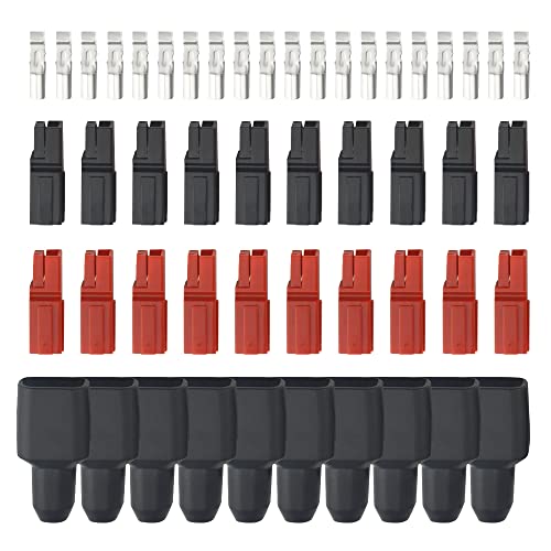 WMYCONGCONG 10 Paare 30A Batterie-Schnelltrennstecker, 30A Batterieanschluss, modularer Stromanschlusssatz von WMYCONGCONG