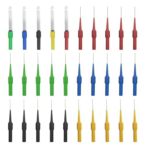 WMYCONGCONG 30 PCS Isolationsdrahtprüfspitzen-Set Zerstörungsfreie Rück Prüfspitzen Prüfspitzen Stift für Kfz-Diagnose Auto Elektrische Prüfung WMYCONGCONG 30 PCS Isolationsdrahtprüfspitzen-Set Zerstörungsfreie Rück Prüfspitzen Prüfspitzen Stift für Kfz-Diagnose Auto Elektrische Prüfung von WMYCONGCONG
