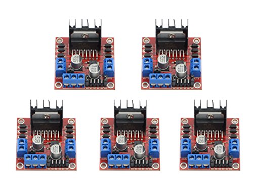 WMYCONGCONG 5 PCS Motor Drive Controller Board Modul Dual H Bridge DC Stepper Modul für Arduino WMYCONGCONG 5 PCS Motor Drive Controller Board Modul Dual H Bridge DC Stepper Modul für Arduino von WMYCONGCONG