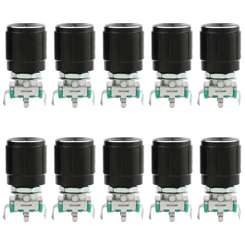 WWYCONGCONG 10 Stück 360 Grad EC11 Rotary Encoder Code-Schalter Digital Potentiometer 7 Pins 20 mm mit Kappen WWYCONGCONG 10 Stück 360 Grad EC11 Rotary Encoder Code-Schalter Digital Potentiometer 7 Pins 20 mm mit Kappen von WMYCONGCONG