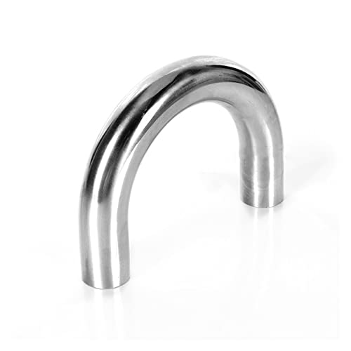 WMYDNXXT 12,7 mm-51 mm 180 Grad Edelstahl 304 u Biegen Rohr Schweißen Ellenbogen Fröhlich(51mm) von WMYDNXXT