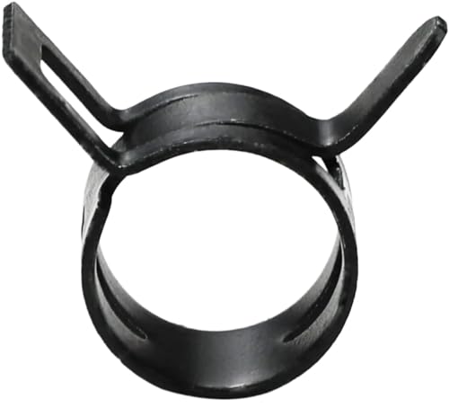 WMYDNXXT 12 Teile/los Schwarz Frühling Schlauch Klemme 6mm-36mm Elastische Stahl Schnalle Wasser Rohr Hoop Kraftstoff Schlauch Clip(28mm) von WMYDNXXT